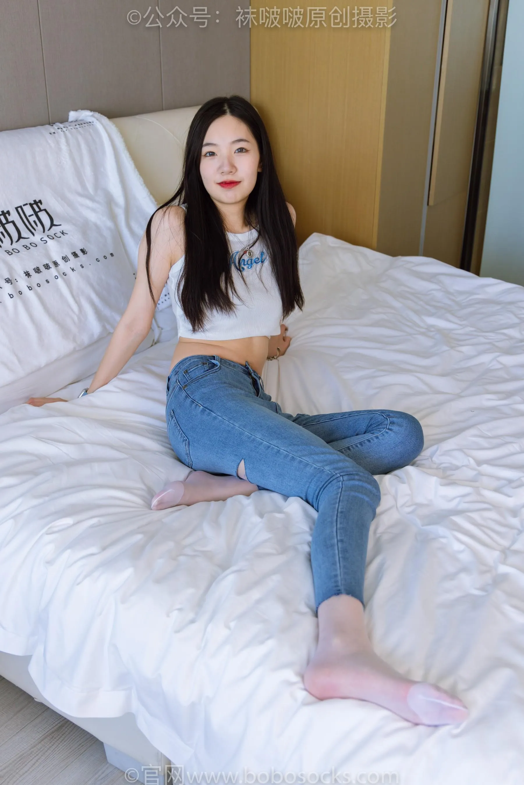 [BoBoSocks袜啵啵]NO.201 小甜豆-高跟鞋、白丝 [87P]插图4